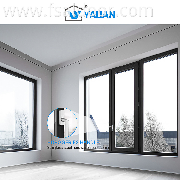 Aluminium Casement Windows With Screen